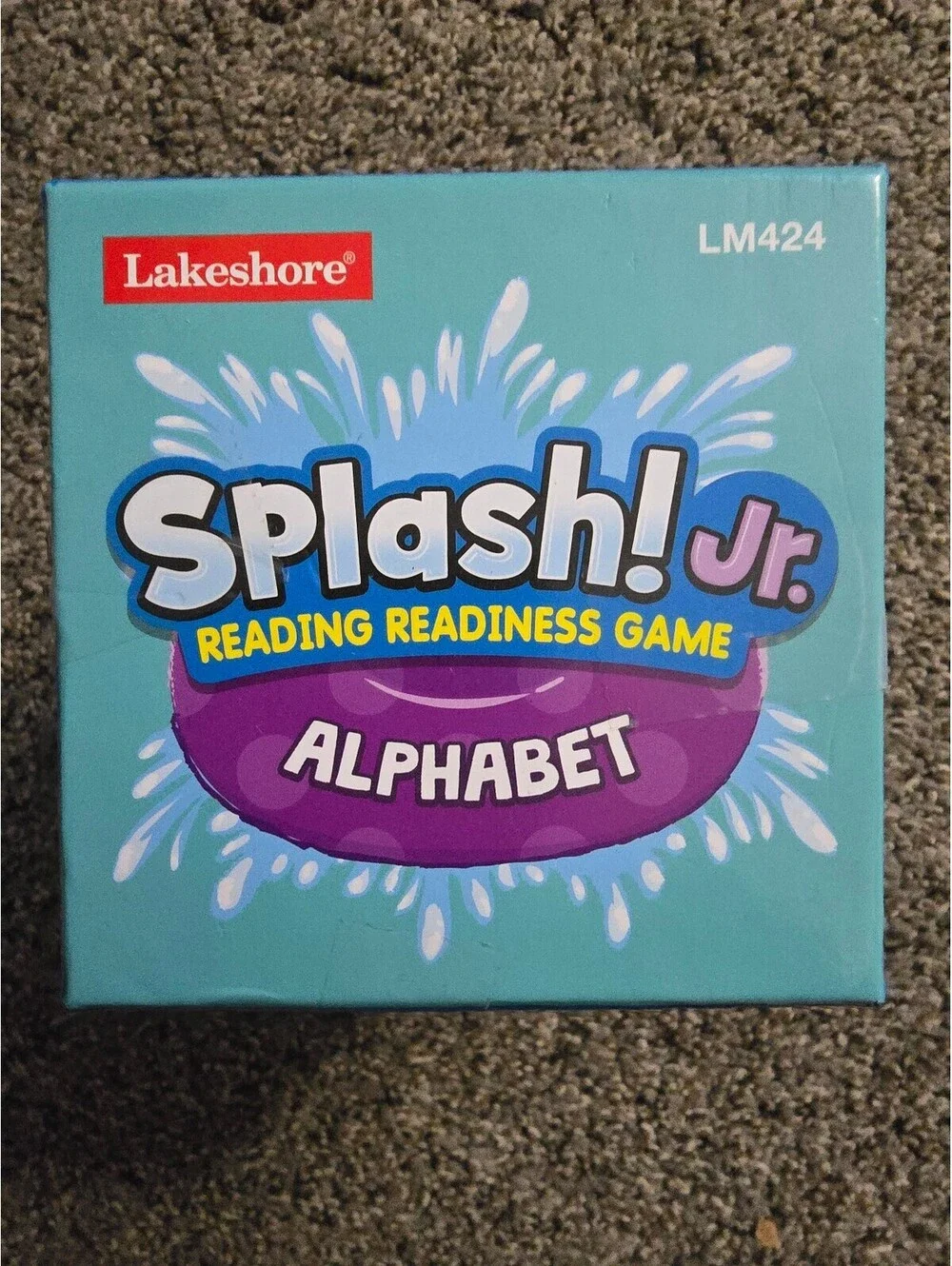 Lakeshore Splash! Jr. Reading Readiness Alphabet Game for Kids Ages 4+